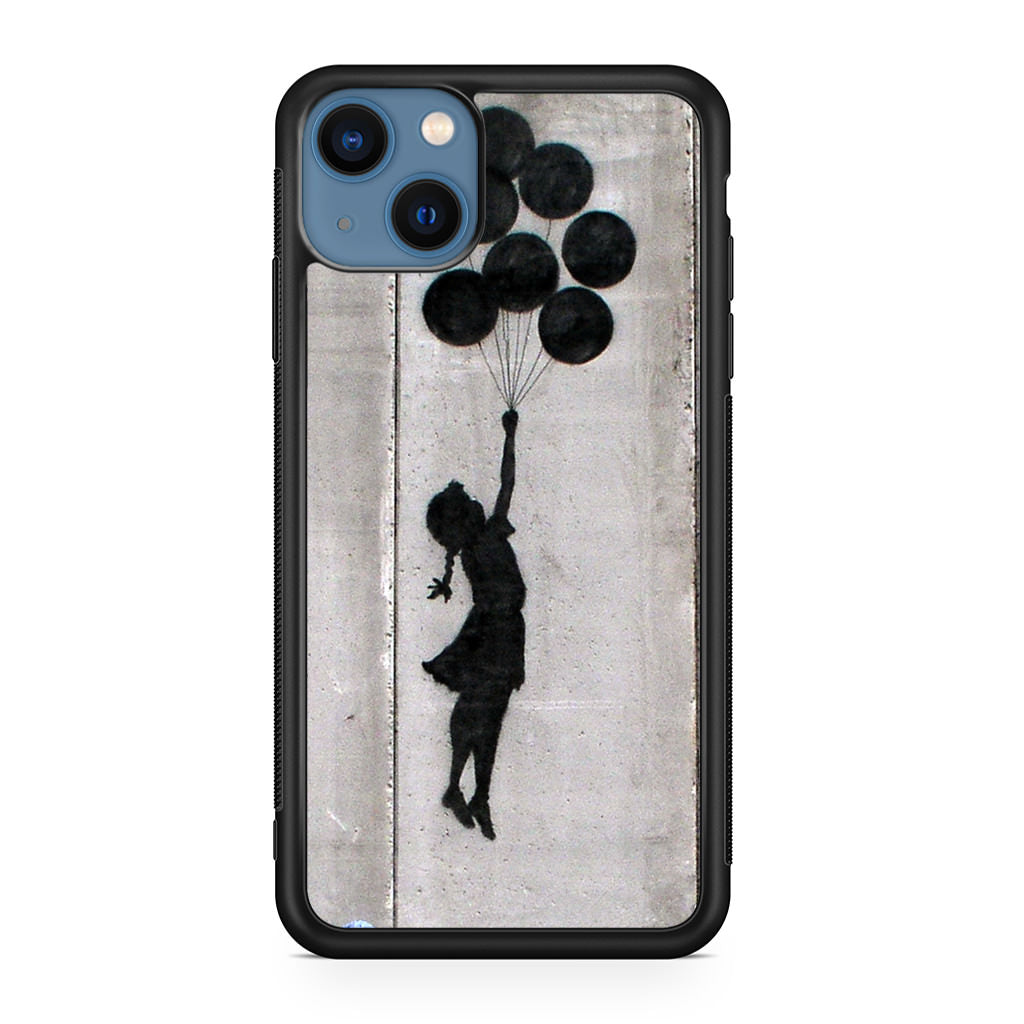 Banksy Girl With Balloons iPhone 13 / 13 mini Case