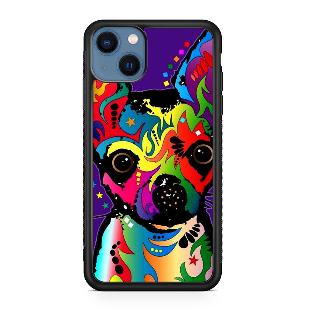 Colorful Chihuahua iPhone 13 / 13 mini Case