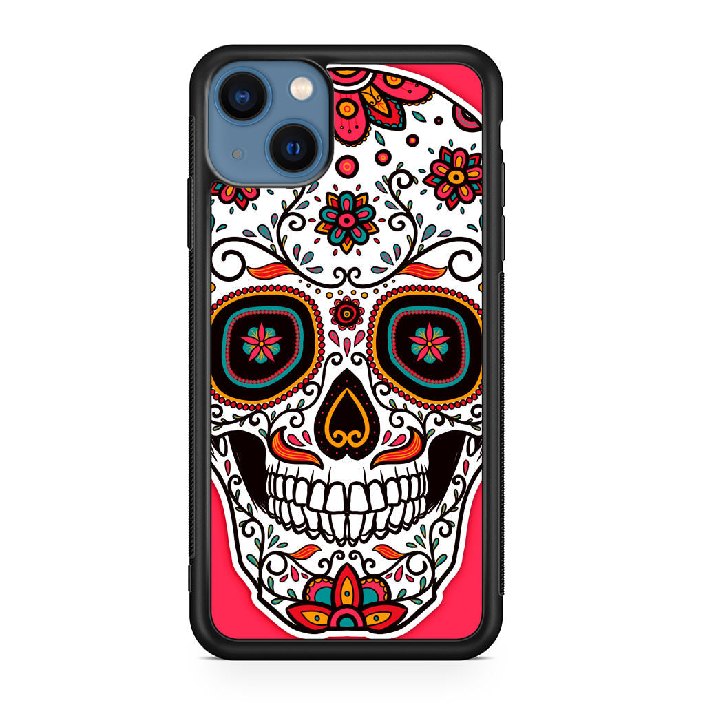 Pink Sugar Skull iPhone 13 / 13 mini Case