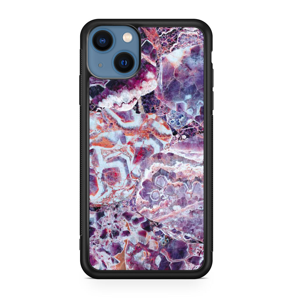 Purple Marble iPhone 13 / 13 mini Case