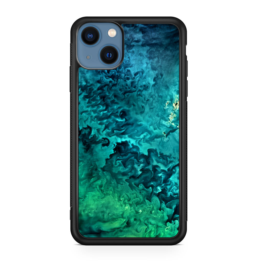 Swirls In The Yellow Sea iPhone 13 / 13 mini Case