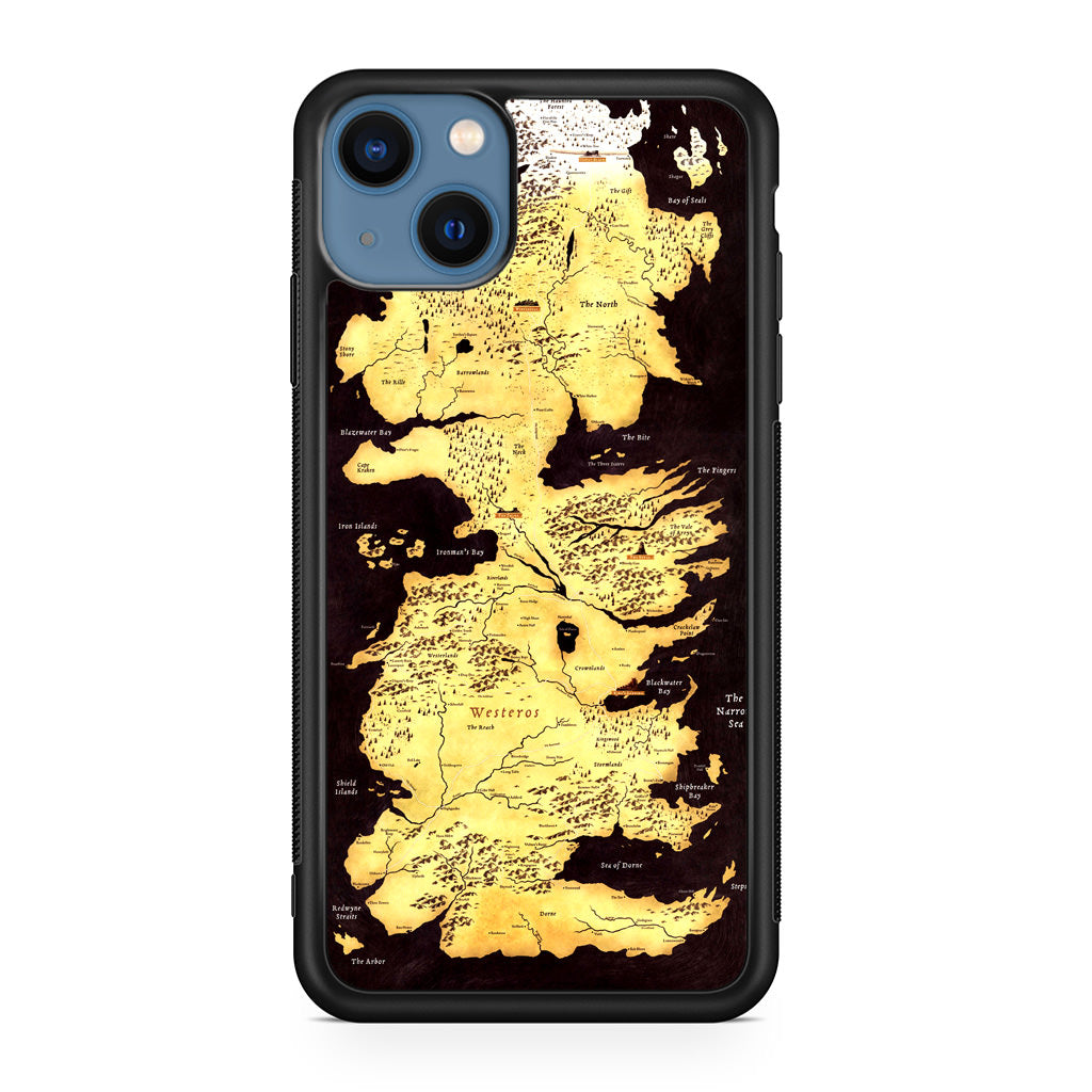 Westeros Map iPhone 13 / 13 mini Case