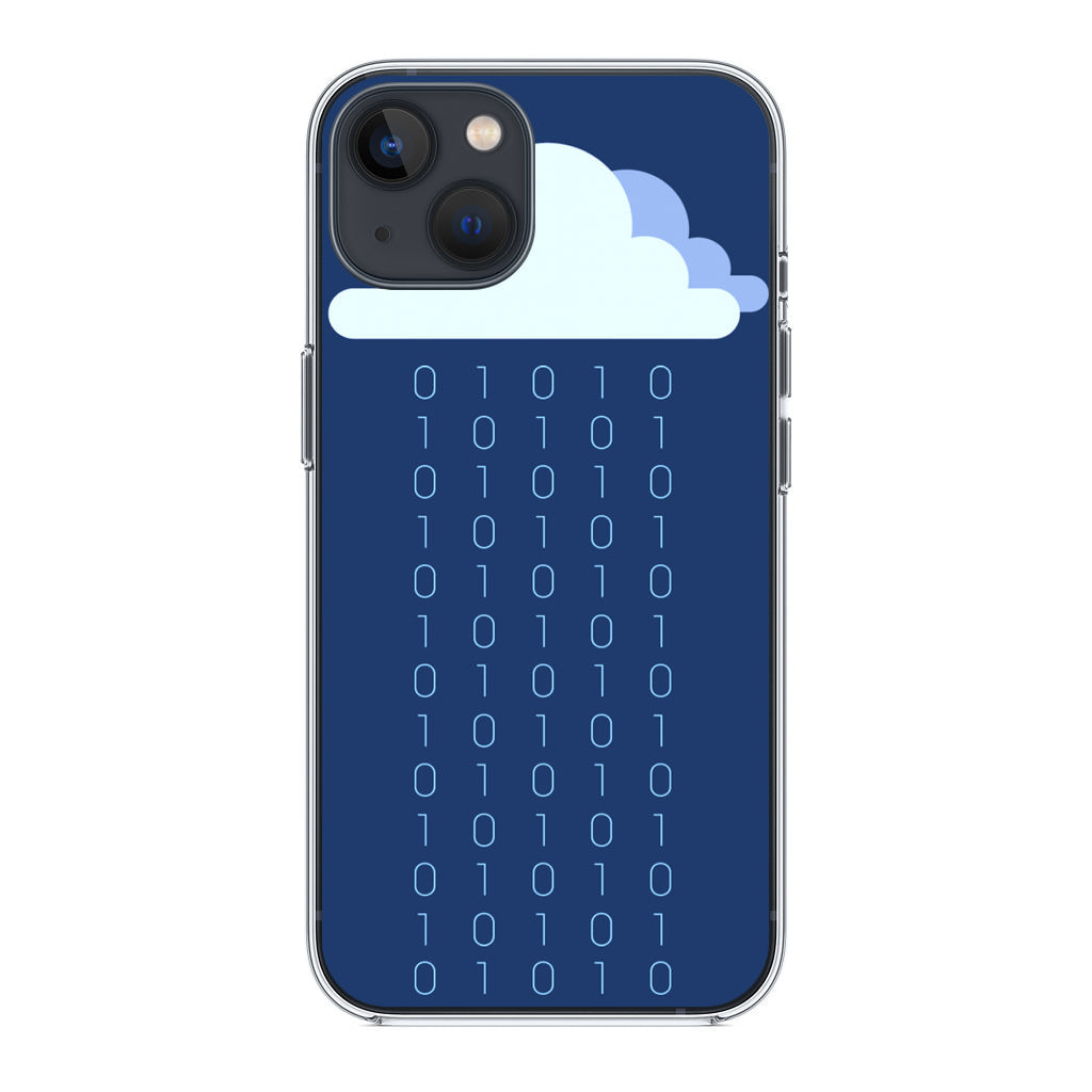 Abstract Binary Minimalist iPhone 13 / 13 mini Case