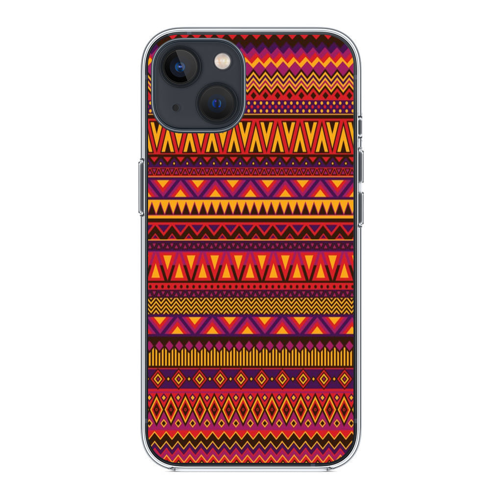 African Aztec Pattern iPhone 13 / 13 mini Case