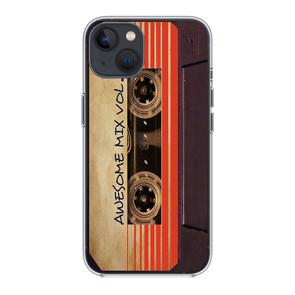 Awesome Mix Vol 1 Cassette iPhone 13 / 13 mini Case