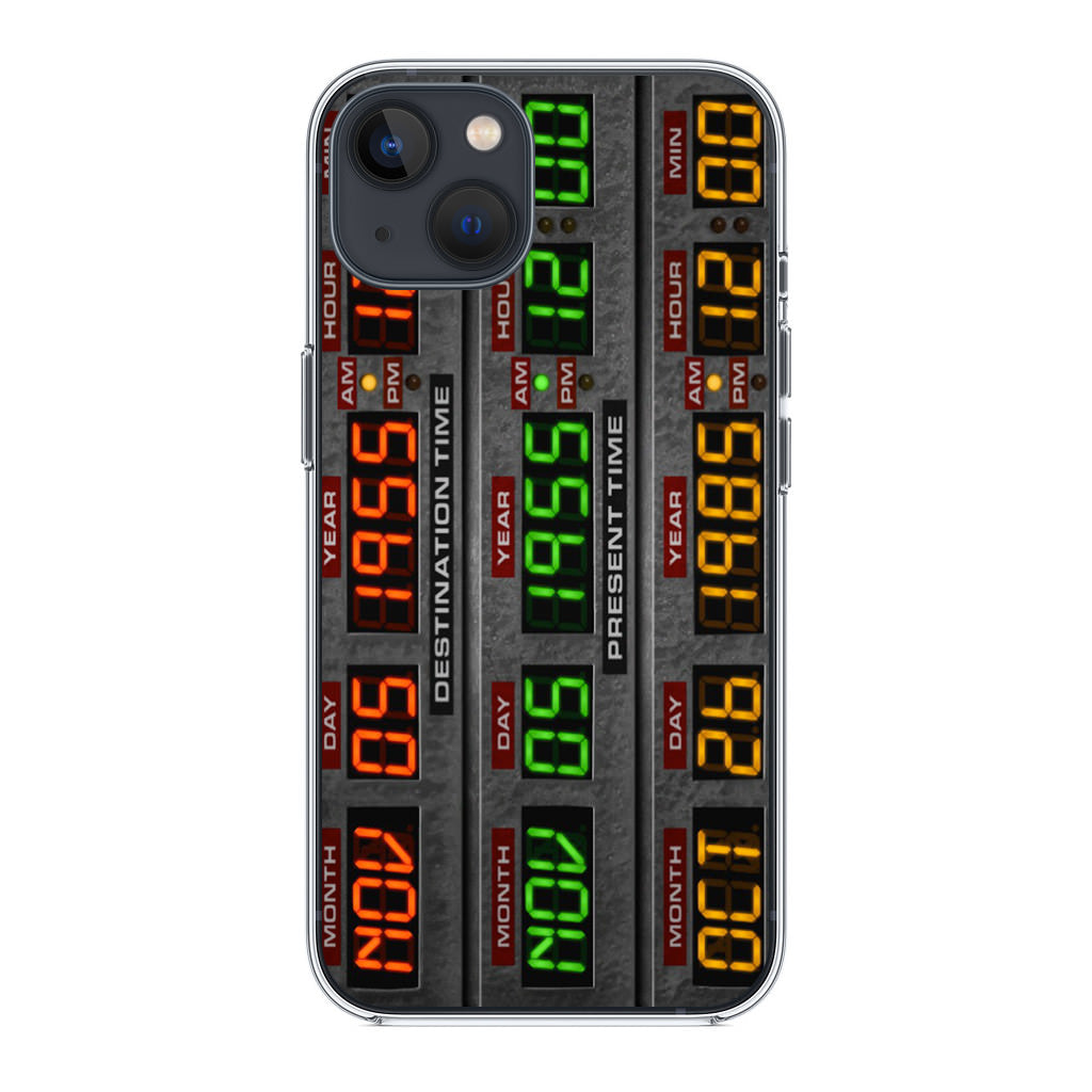 Back To The Future Time Circuits iPhone 13 / 13 mini Case