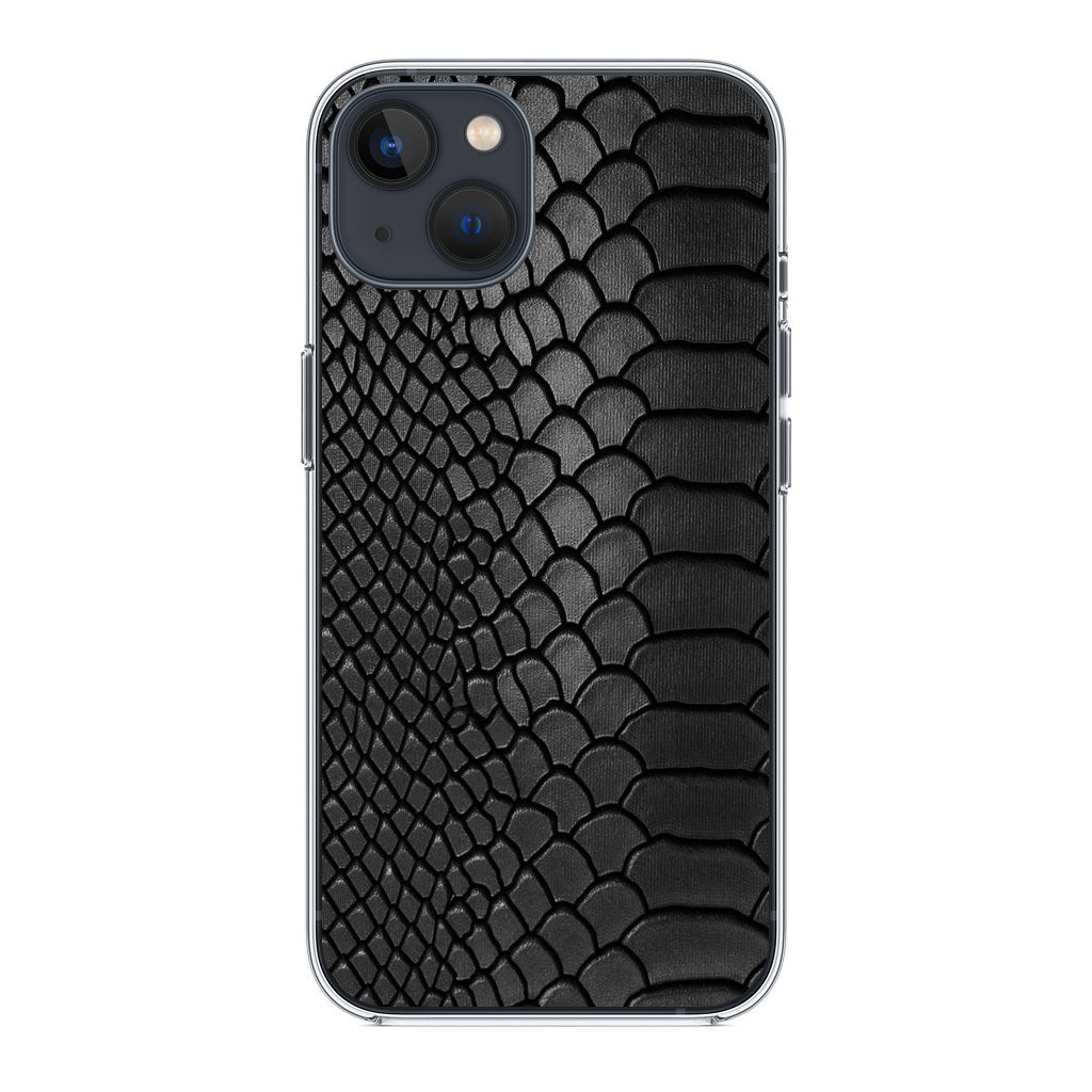 Black Snake Skin Texture iPhone 13 / 13 mini Case