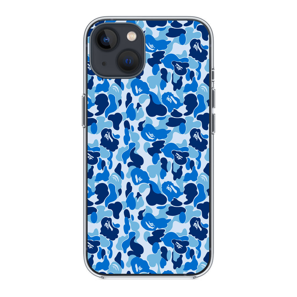 Blue Camo iPhone 13 / 13 mini Case