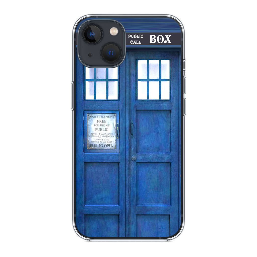 Blue Police Call Box iPhone 13 / 13 mini Case