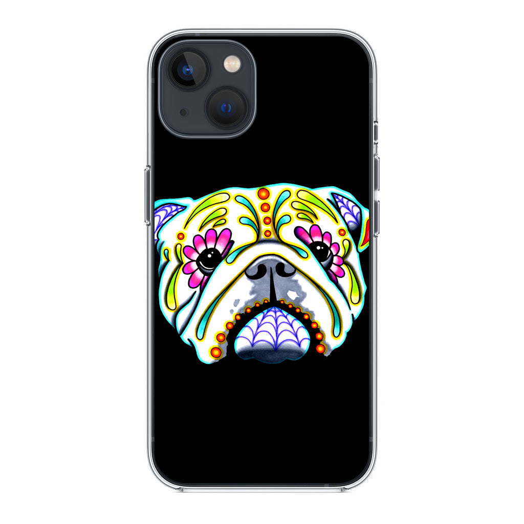 Colorful Bulldog Art iPhone 13 / 13 mini Case