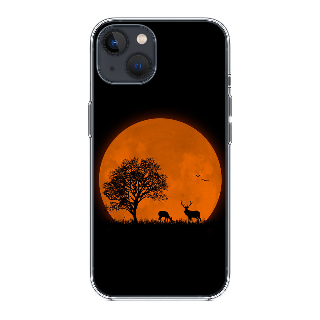Deer Silhouette iPhone 13 / 13 mini Case