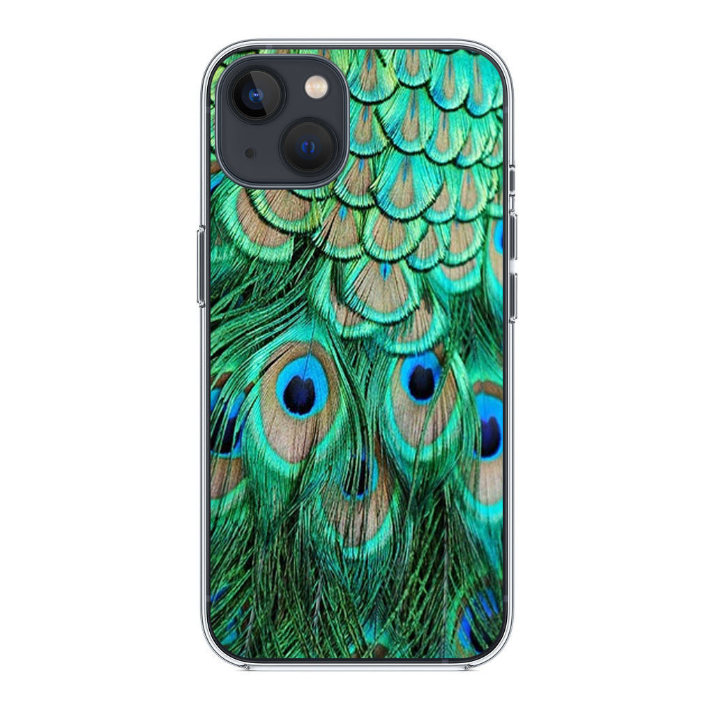 Peacock Feather iPhone 13 / 13 mini Case