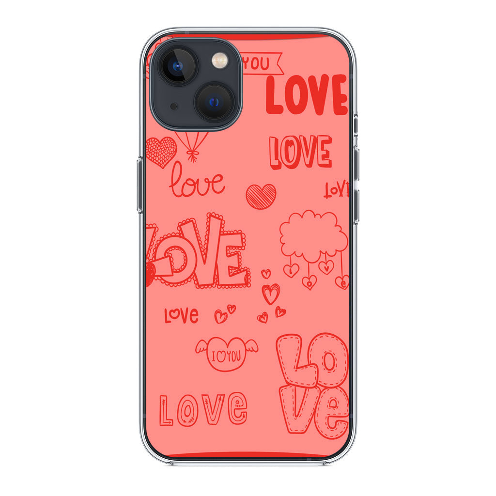 Pink Lover iPhone 13 / 13 mini Case