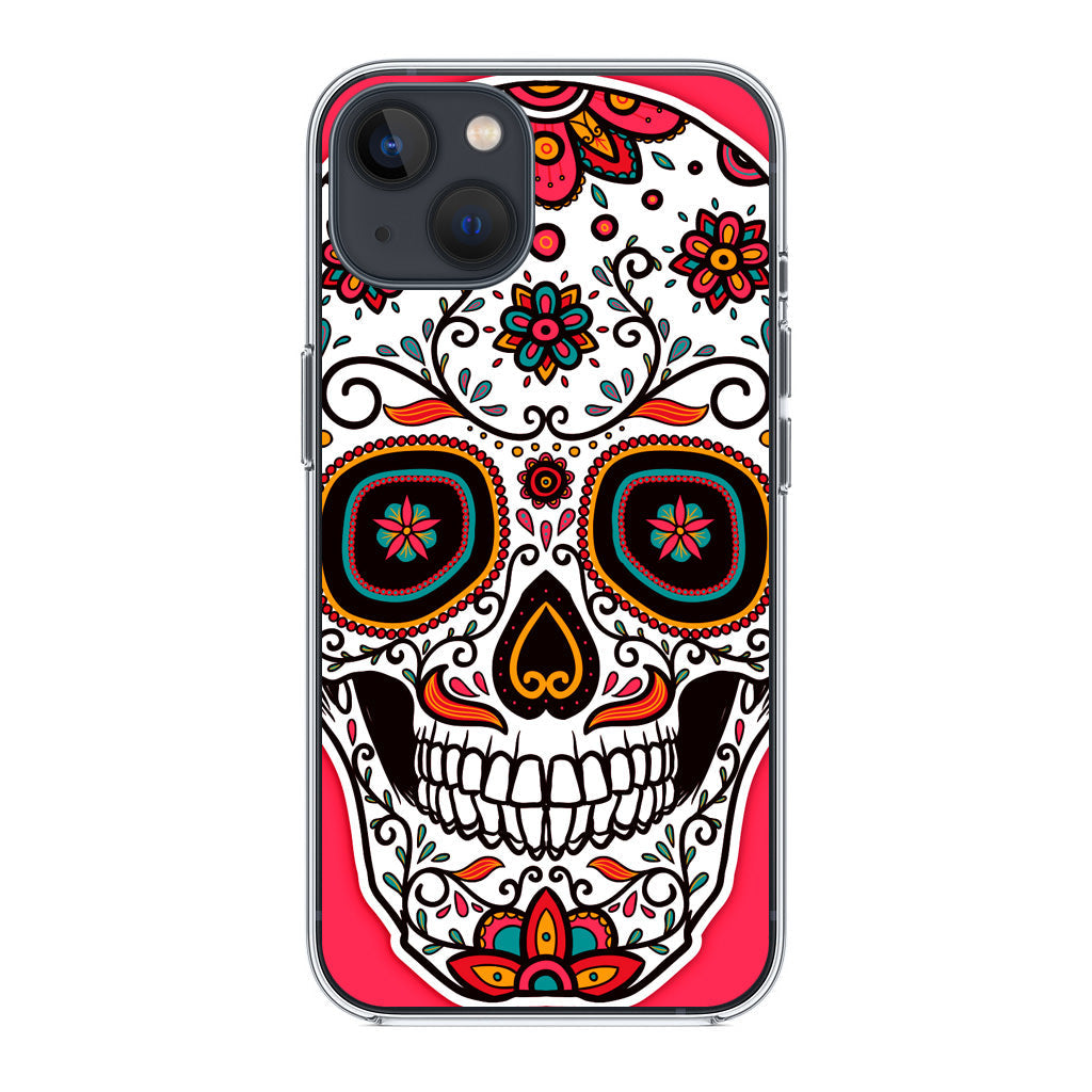 Pink Sugar Skull iPhone 13 / 13 mini Case