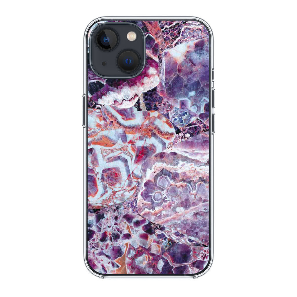 Purple Marble iPhone 13 / 13 mini Case