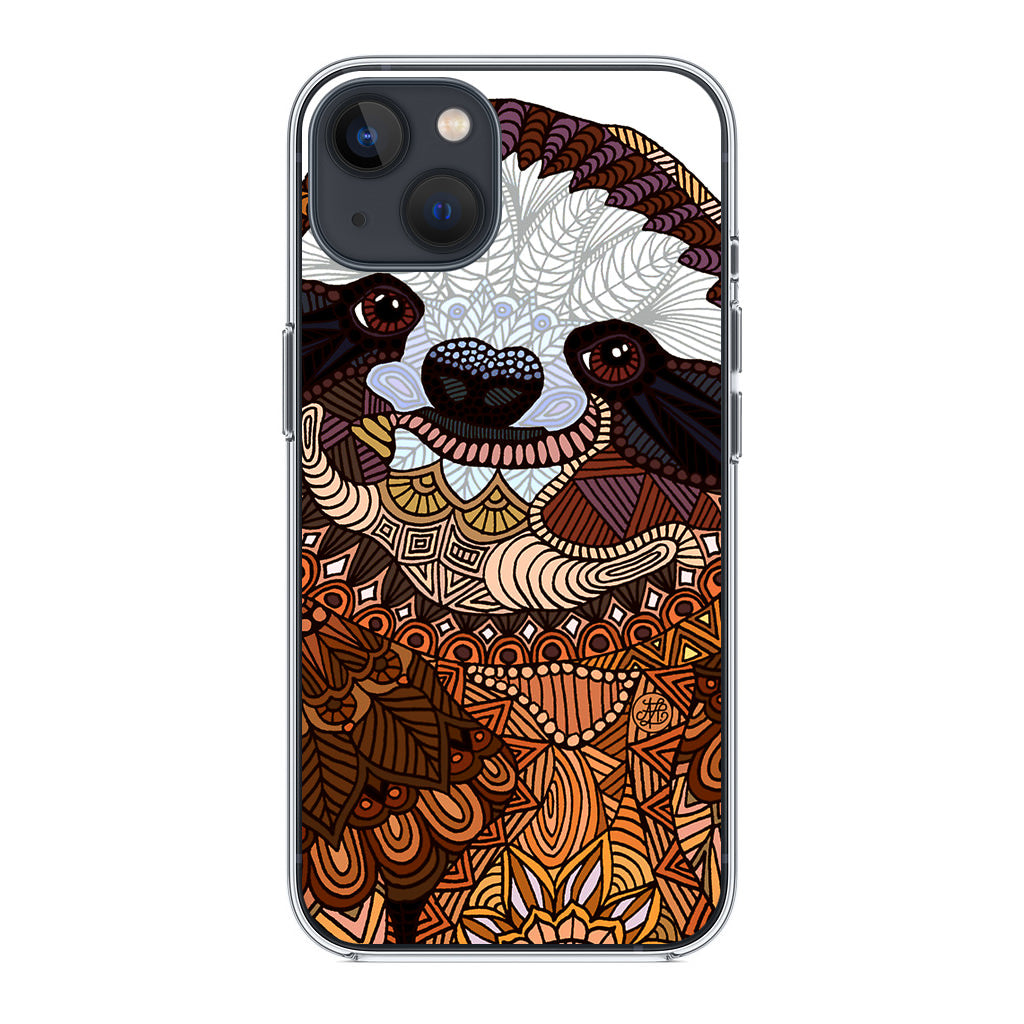 Sloth Ethnic Pattern iPhone 13 / 13 mini Case