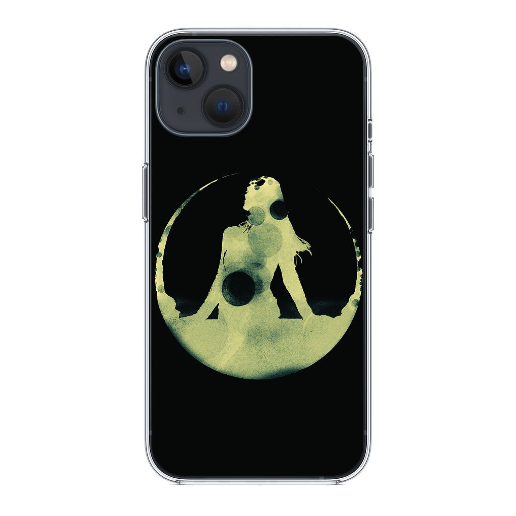 Tycho Costalbrake Dark Green Girl iPhone 13 / 13 mini Case
