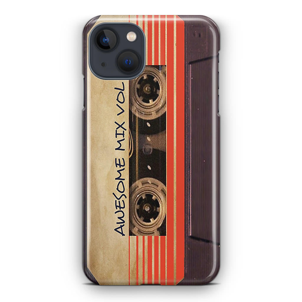 Awesome Mix Vol 1 Cassette iPhone 13 / 13 mini Case
