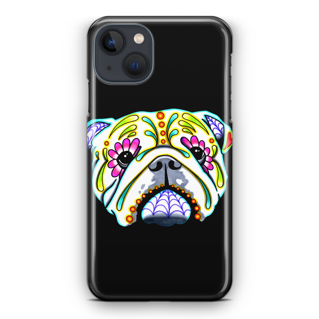 Colorful Bulldog Art iPhone 13 / 13 mini Case