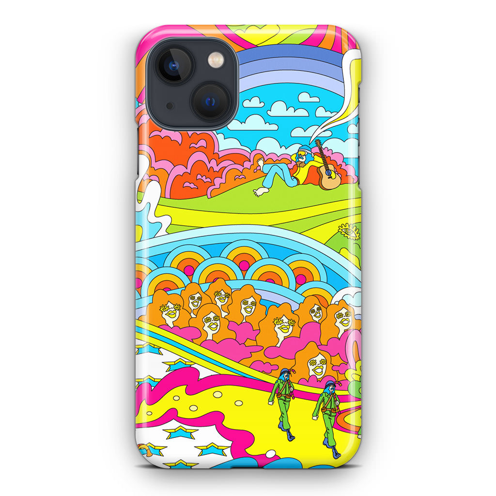 Colorful Doodle iPhone 13 / 13 mini Case
