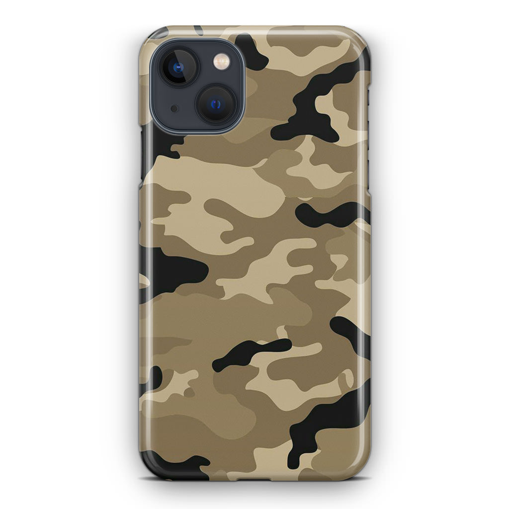 Desert Military Camo iPhone 13 / 13 mini Case