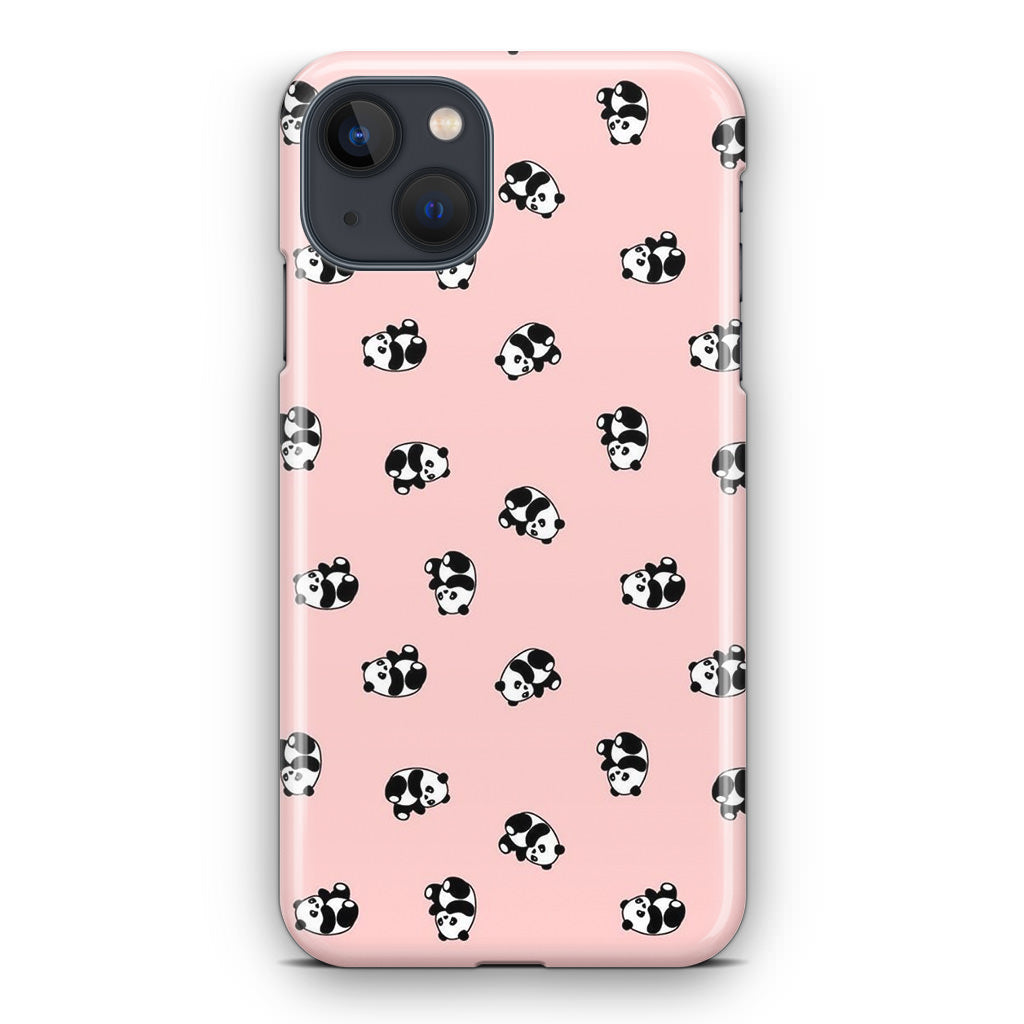 Pandas Pattern iPhone 13 / 13 mini Case