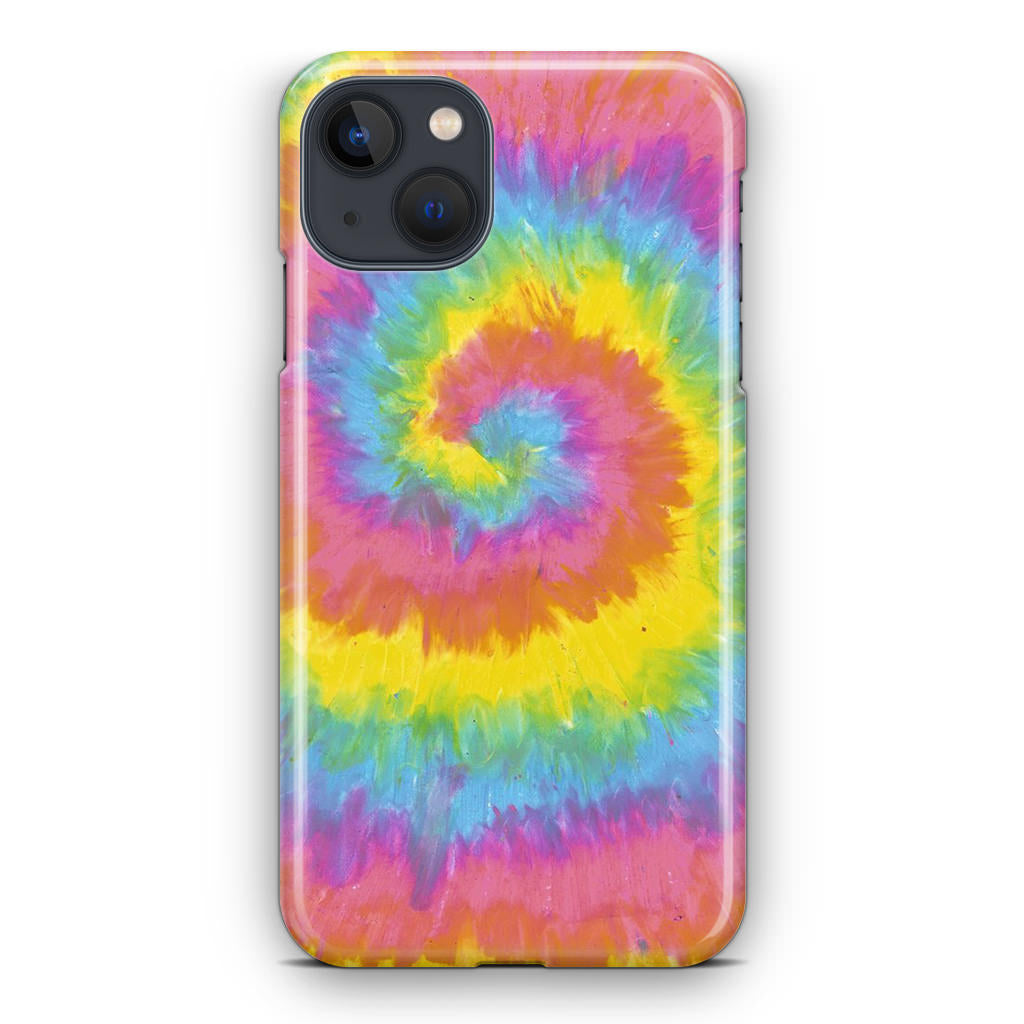 Pastel Rainbow Tie Dye iPhone 13 / 13 mini Case