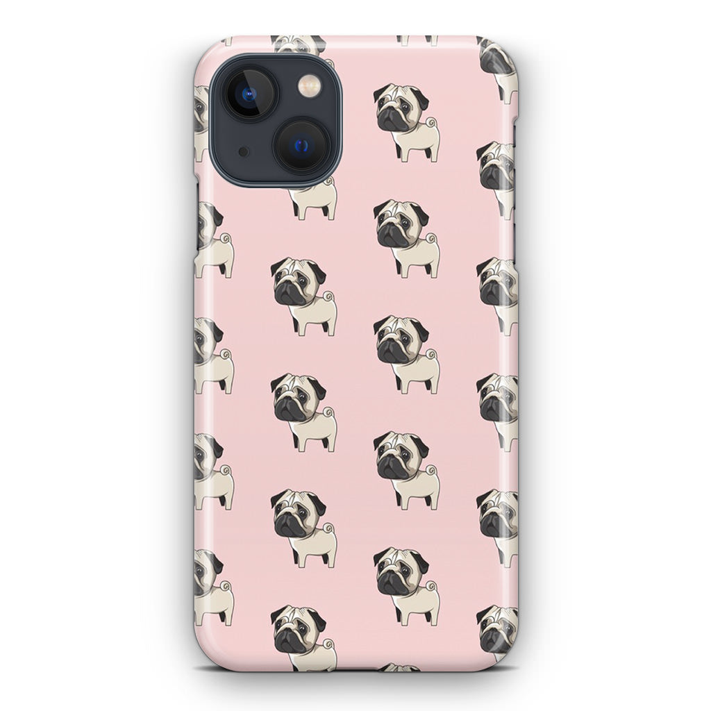 Pugs Pattern iPhone 13 / 13 mini Case