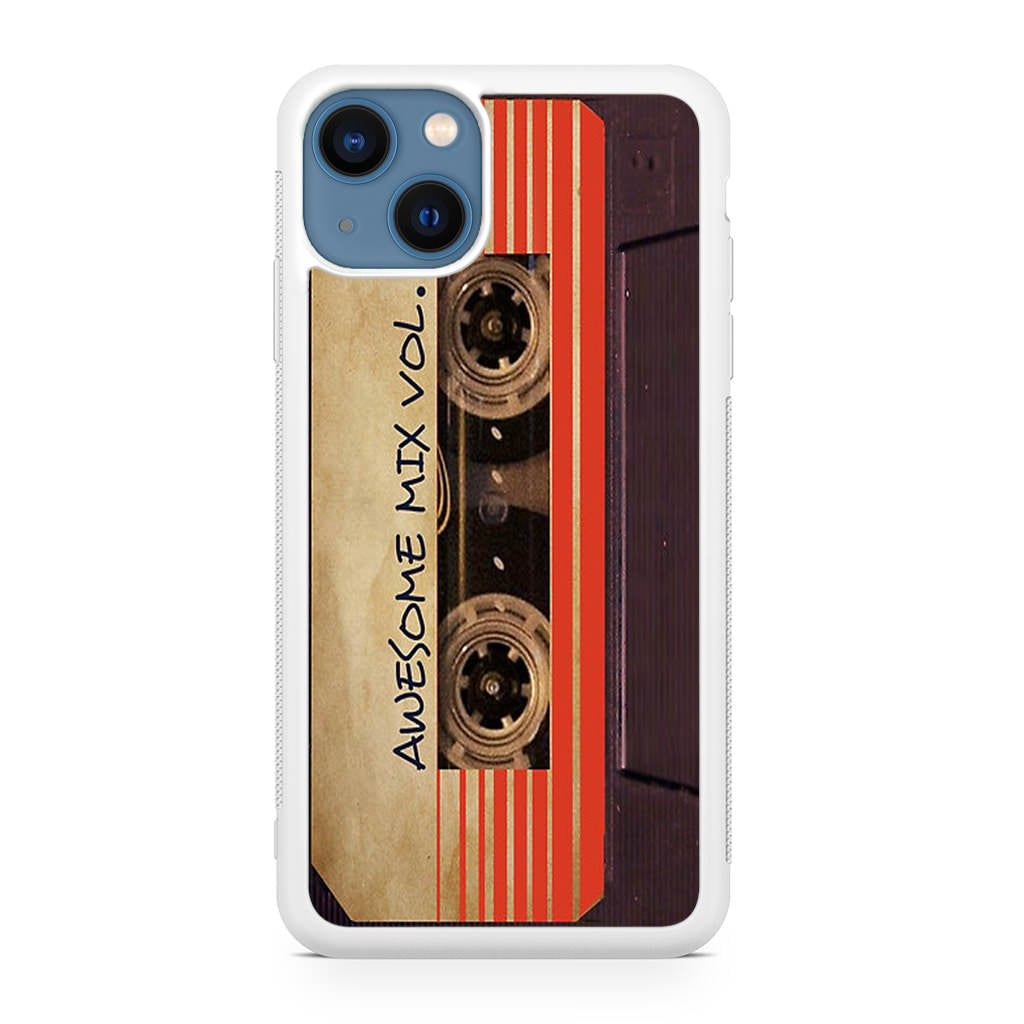 Awesome Mix Vol 1 Cassette iPhone 13 / 13 mini Case