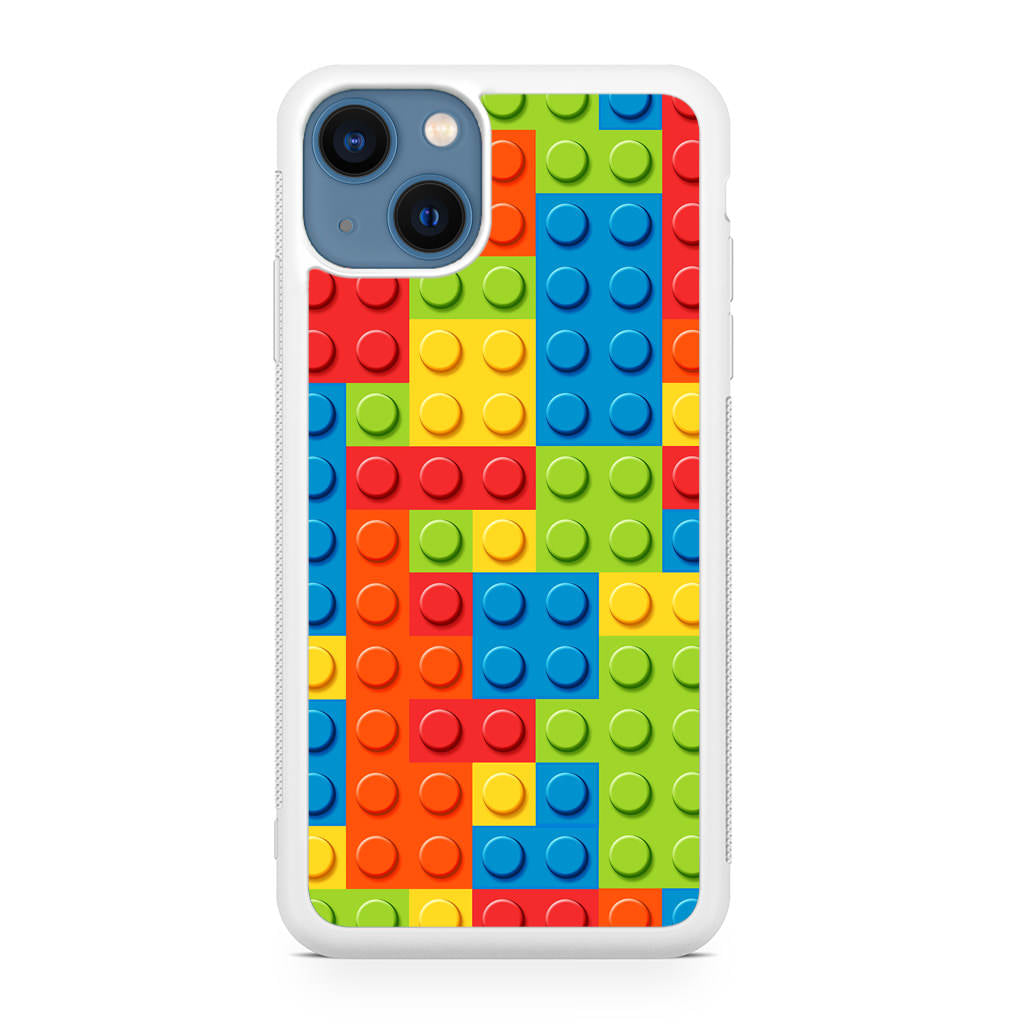 Blocks Rainbow Pattern iPhone 13 / 13 mini Case
