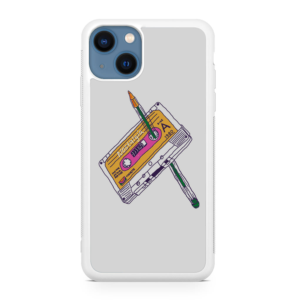 Cassete Tape Old iPhone 13 / 13 mini Case
