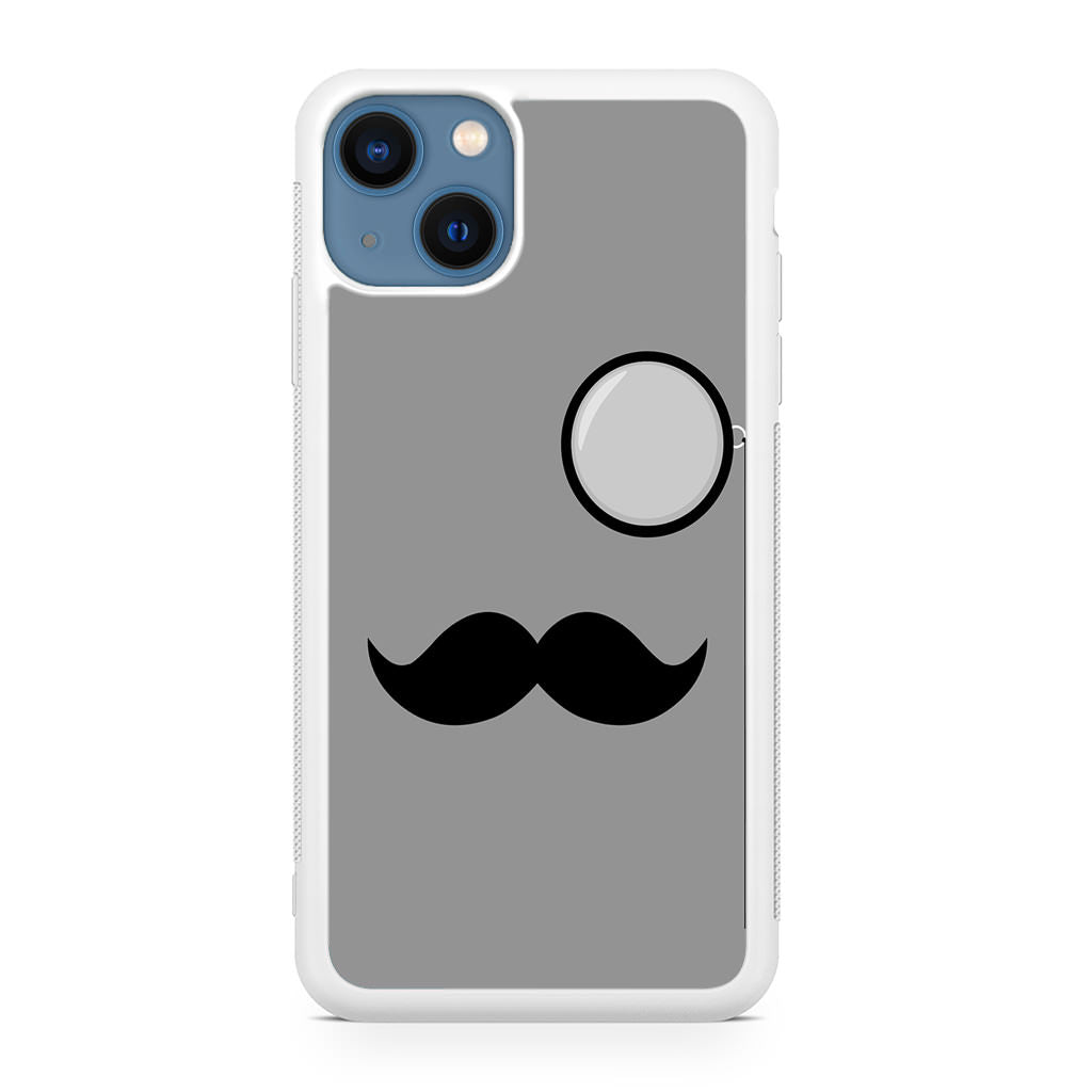 Classy Mustache iPhone 13 / 13 mini Case