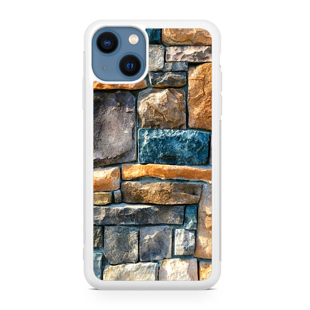 Colored Stone Piles iPhone 13 / 13 mini Case