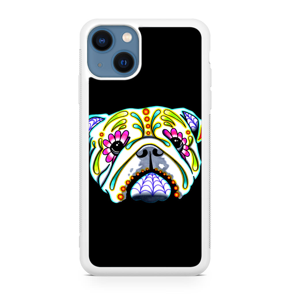Colorful Bulldog Art iPhone 13 / 13 mini Case