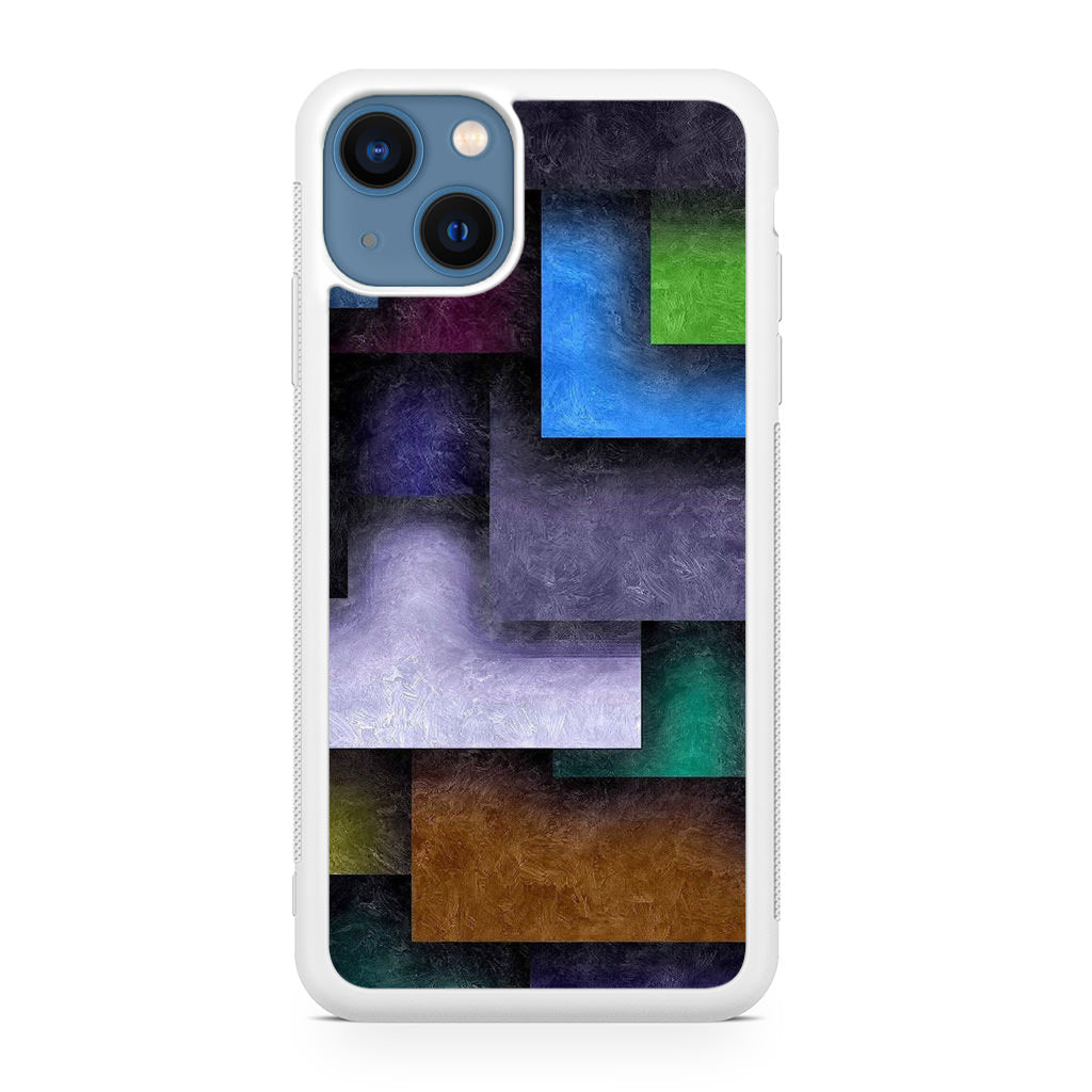 Colorful Rectangel Art iPhone 13 / 13 mini Case