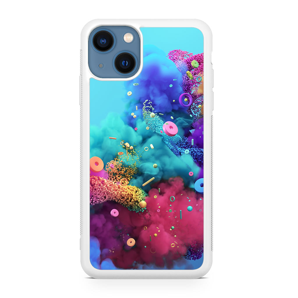 Colorful Smoke Boom iPhone 13 / 13 mini Case