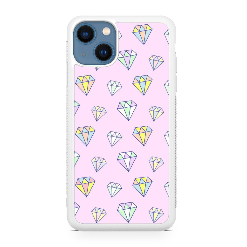 Diamonds Pattern iPhone 13 / 13 mini Case