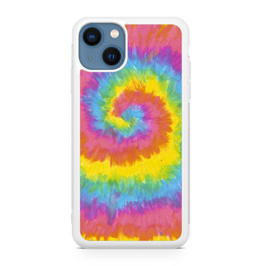 Pastel Rainbow Tie Dye iPhone 13 / 13 mini Case