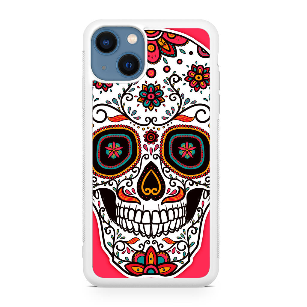 Pink Sugar Skull iPhone 13 / 13 mini Case
