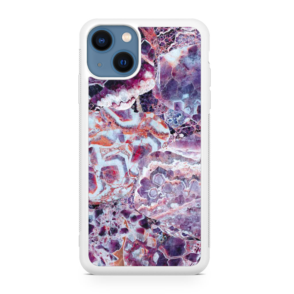 Purple Marble iPhone 13 / 13 mini Case