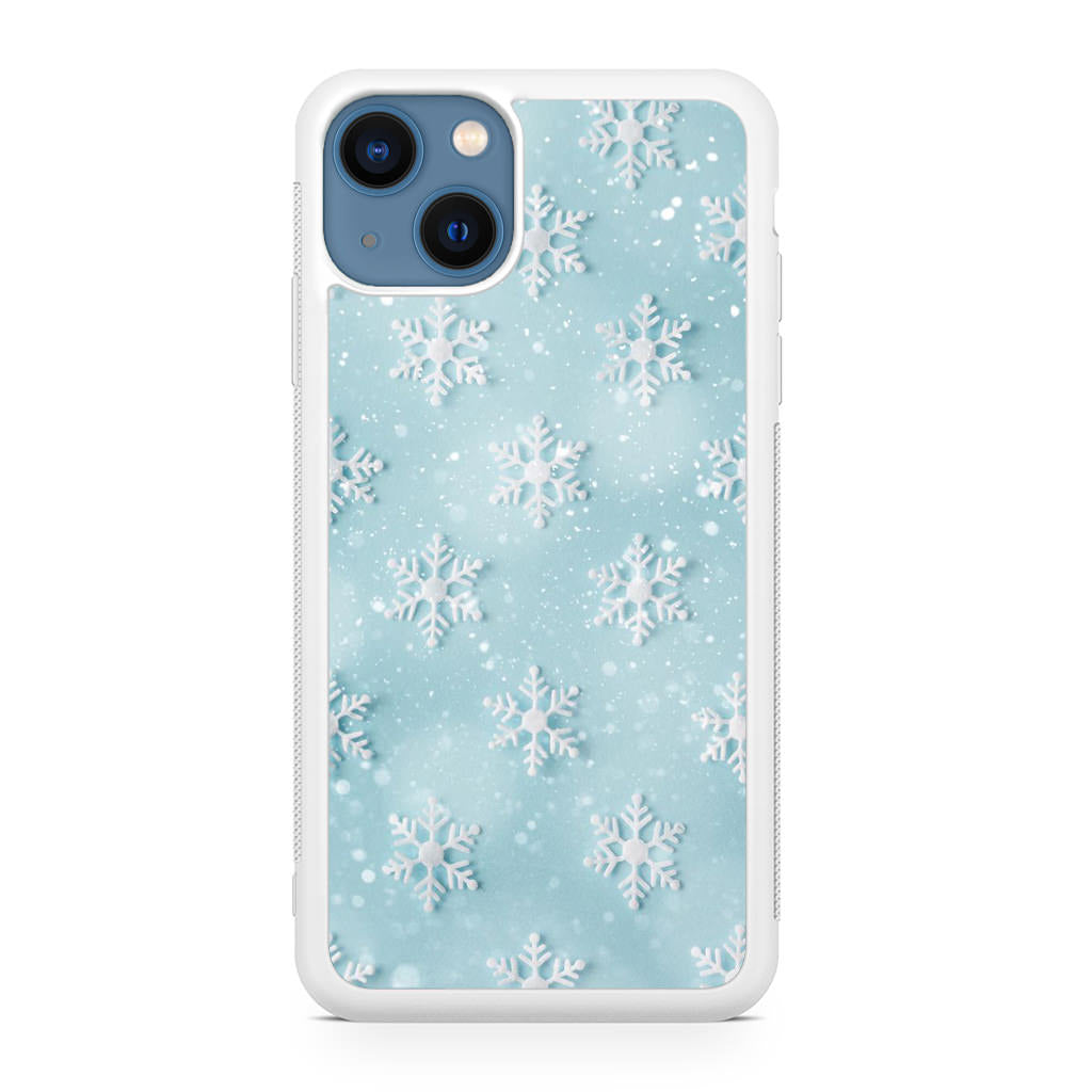 Snowflakes Pattern iPhone 13 / 13 mini Case
