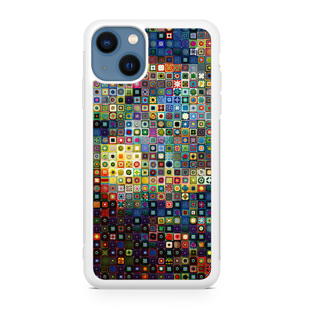 Starry Night Tiles iPhone 13 / 13 mini Case