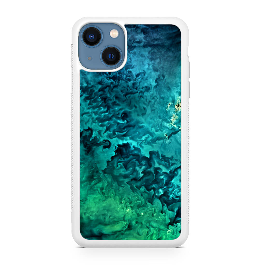 Swirls In The Yellow Sea iPhone 13 / 13 mini Case