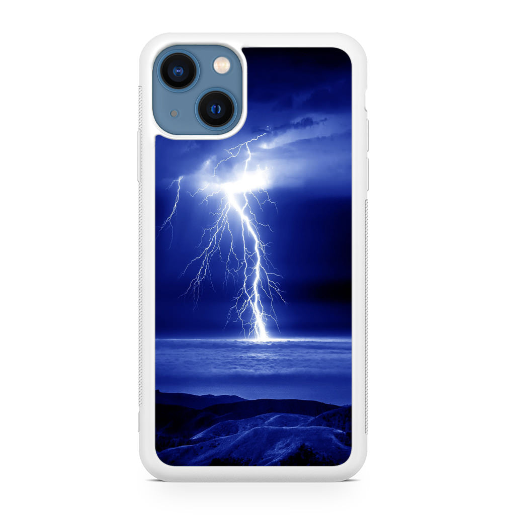 Thunder Over The Sea iPhone 13 / 13 mini Case