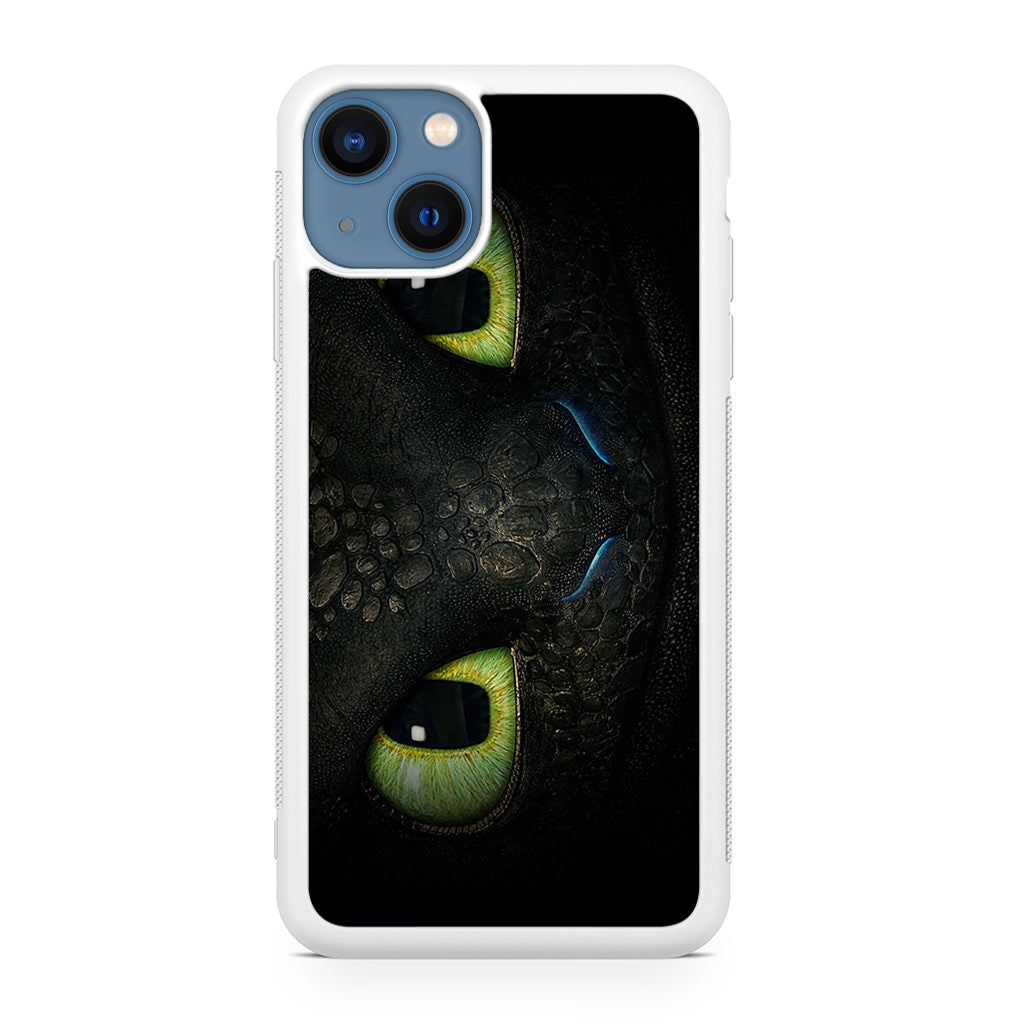 Toothless Dragon Eyes Close Up iPhone 13 / 13 mini Case