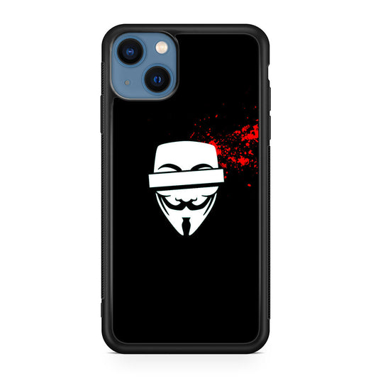 Anonymous Blood Splashes iPhone 13 / 13 mini Case
