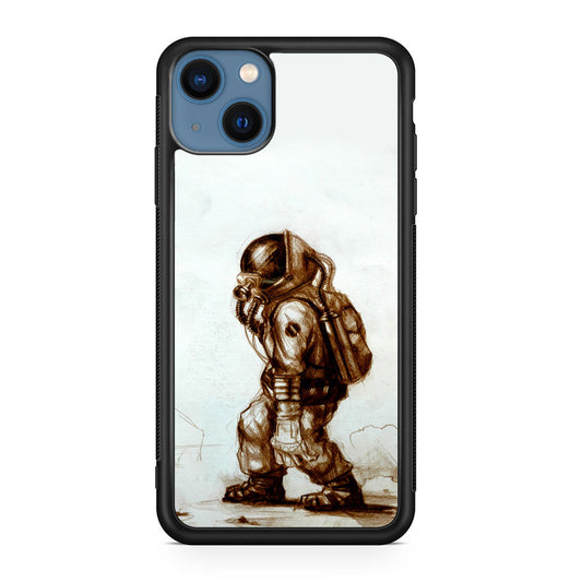 Astronaut Heavy Walk iPhone 13 / 13 mini Case