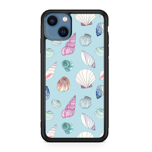 Beach Shells Pattern iPhone 13 / 13 mini Case