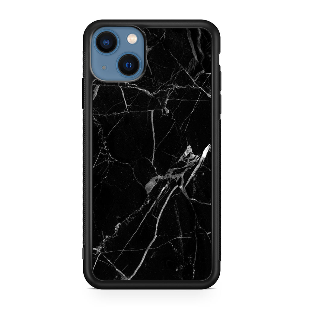 Black Marble iPhone 13 / 13 mini Case