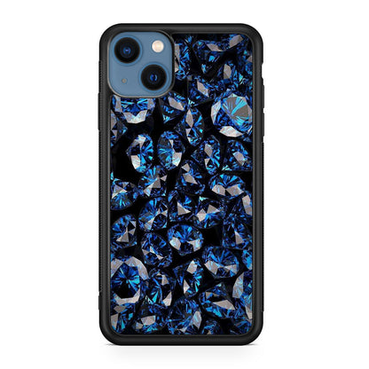 Blue Diamonds Pattern iPhone 13 / 13 mini Case